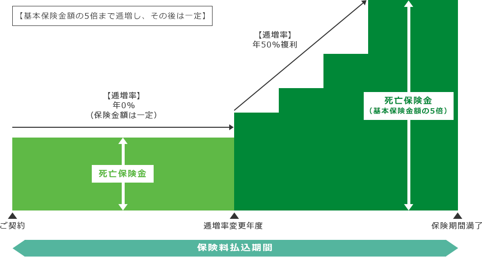 逓増定期保険